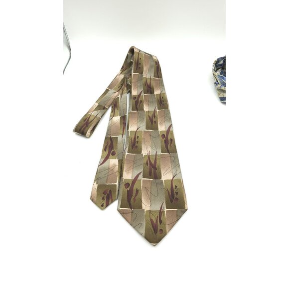 J. Garcia Men's Neck Ties Lot Of 2 Collection Three & One Silk - Picture 2 of 6